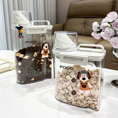 猫粮收纳桶狗粮密封桶防潮储粮桶