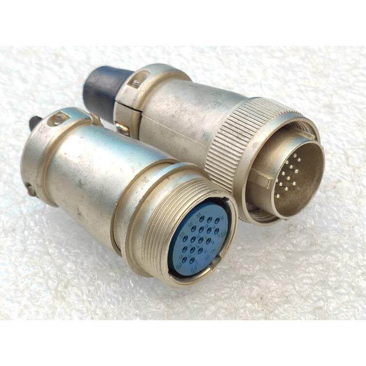 进口sam woo scc6a21-16p/1a21-16s航空插头21-16延长对插16芯/针