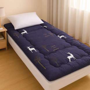 床垫宿舍学生床褥垫加厚垫子可折叠床垫子单人双人0.9米1.2米褥子