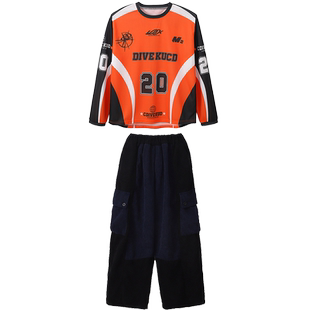 街舞儿童潮服秋冬季男童嘻哈套装元旦hiphop演出服女童爵士舞服装