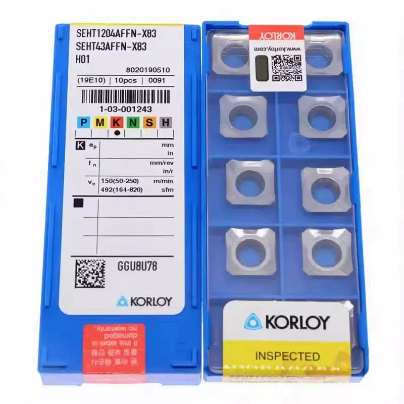 正品韩国KORLOY克洛伊 数控刀片 SEHT1204AFFN-X83 H01 铝用