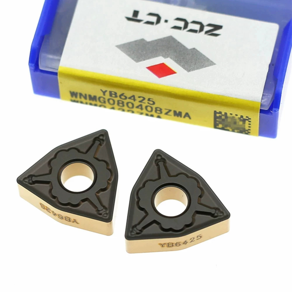 株洲钻石数控外圆刀片桃形WNMG080404/080408-ZMA YB6425正品刀粒