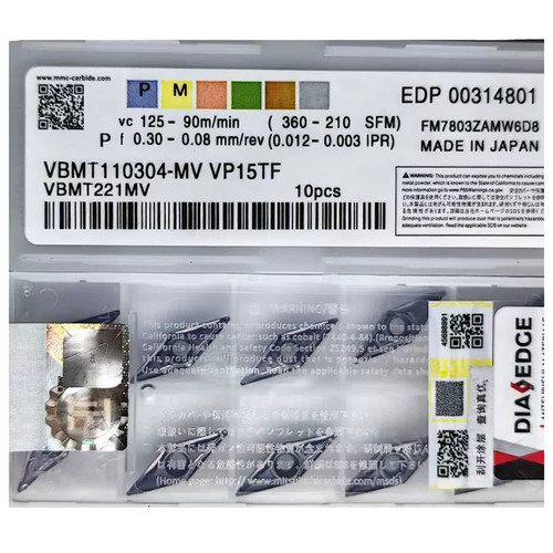 原装正品三菱刀片VBMT110304-MV VP15TF/VBMT110308-MV VP15TF