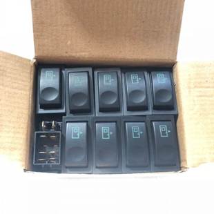 十个金旅金龙申龙宇通海格客车配件仪表台翘板开关乘客门按钮