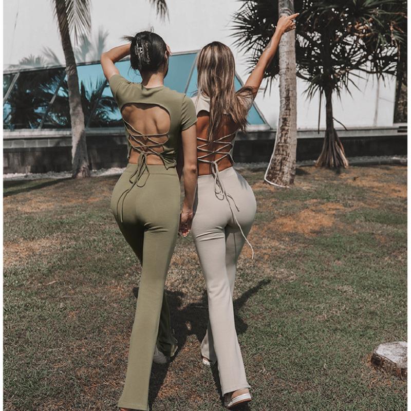 slimming women strappy sports yoga for for T-shirts tops