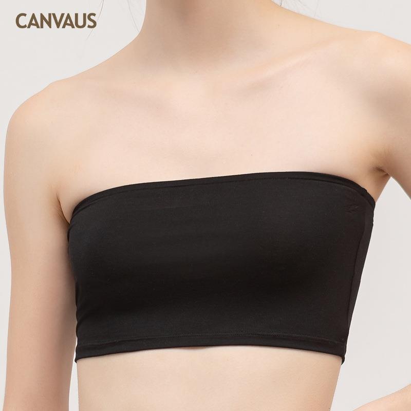 Modal one-piece bottoming wear anti-exposure tube top