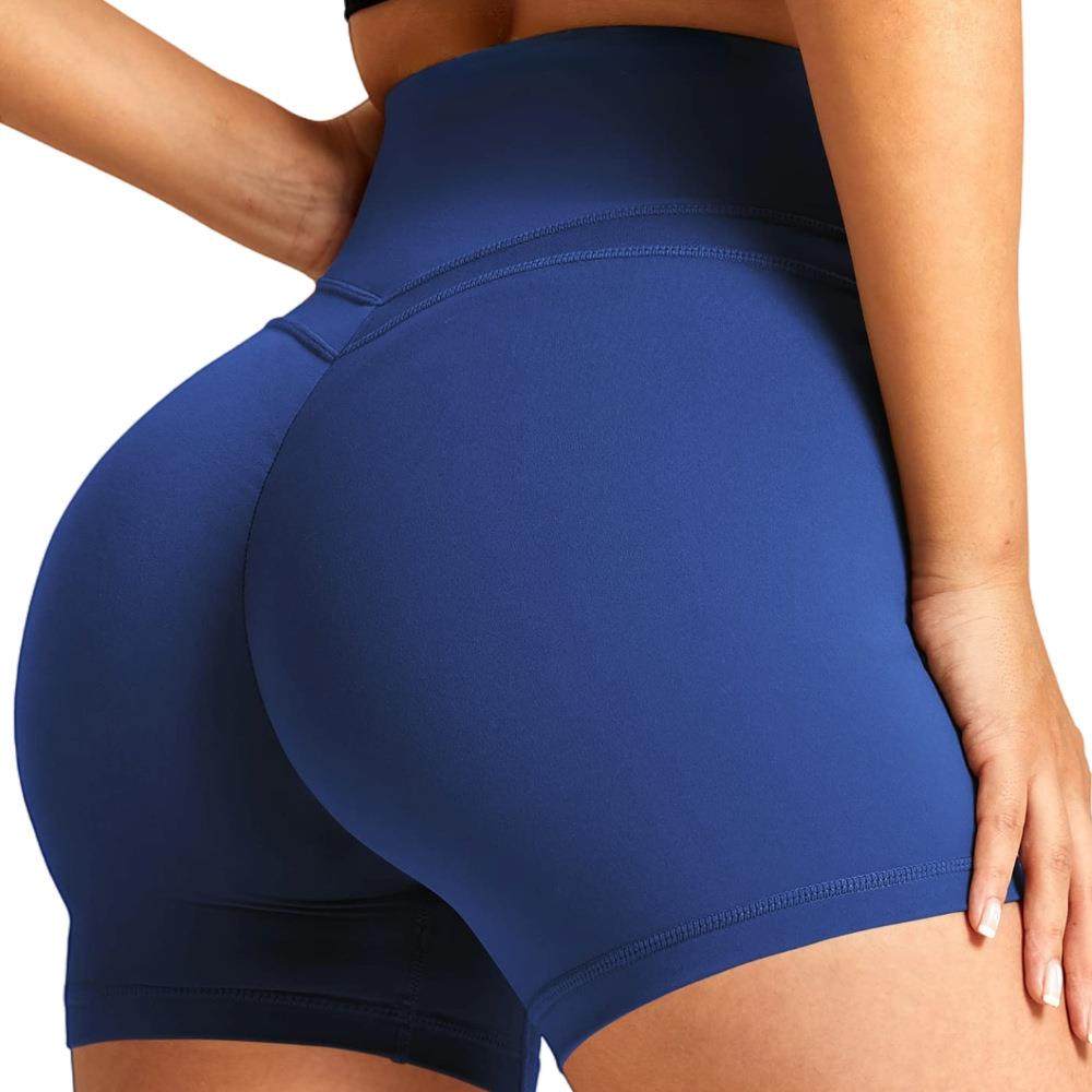Yoga Tight Shorts Hip-Lifting Girls Shorts Waist Pants