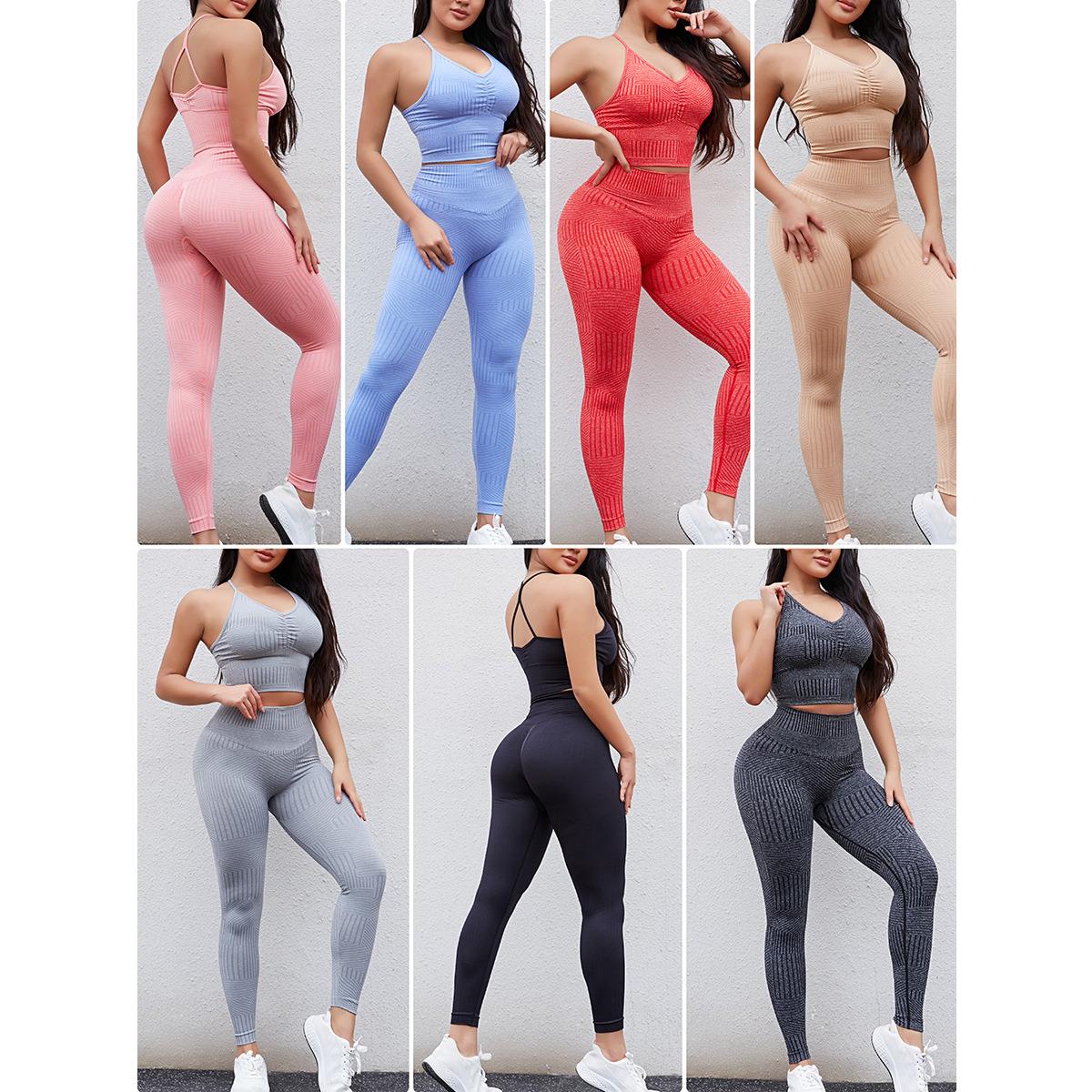 long sports sleeve hips women suit pants fitness peach yoga