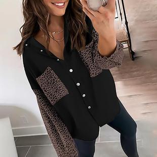 raw long contrast casual women femme hem sequin shacket