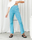 personalized size womens high slim Plus waist trousers fit