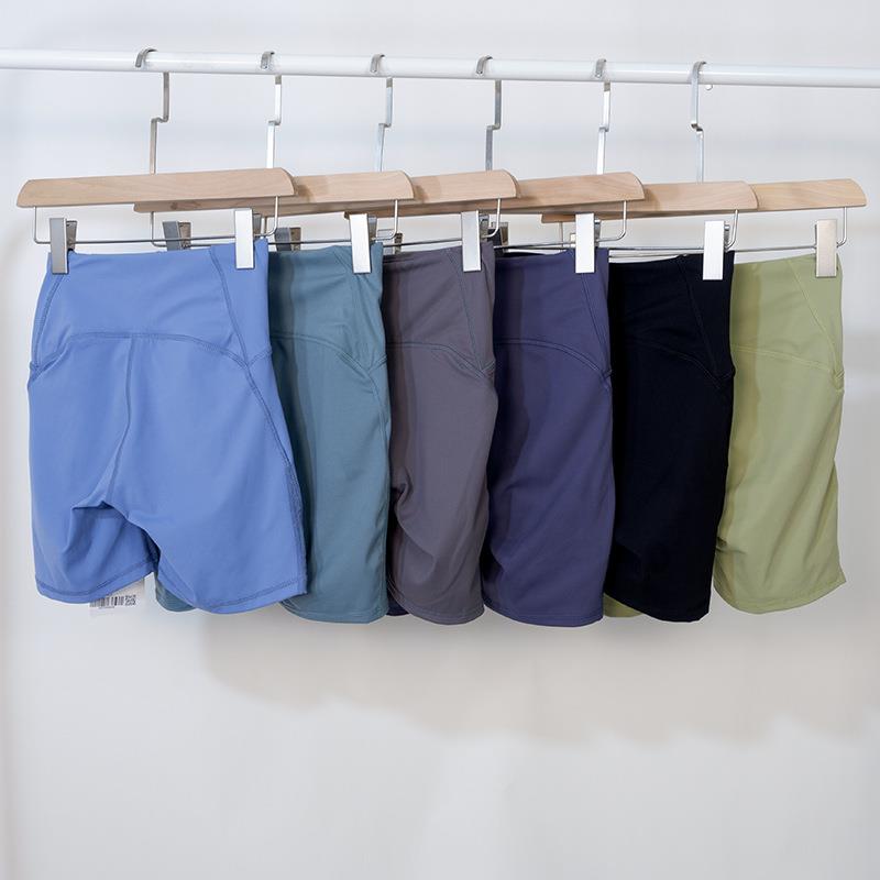 pants split yoga sports running cycling shorts yoga control