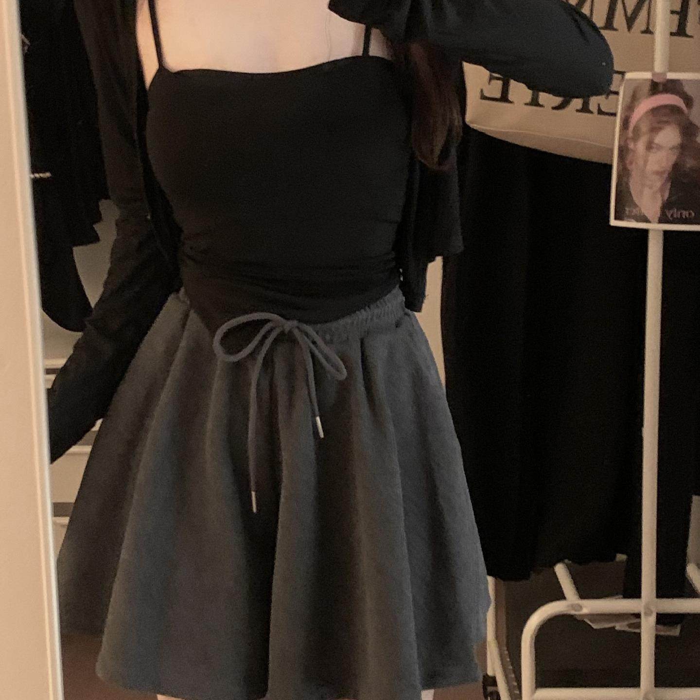 pants hot shorts wide-leg pleated sports pants