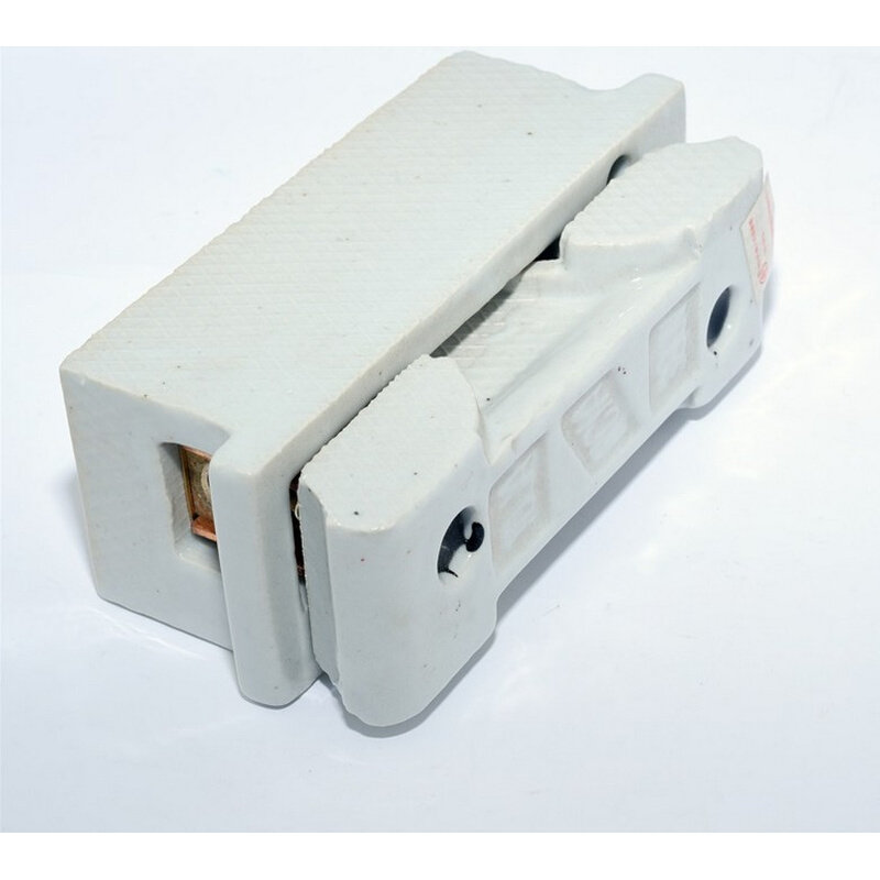 老式rc1a-15a家用保险丝15a瓷插白料220v插入式熔断器陶瓷整套