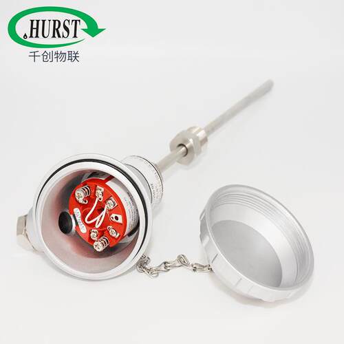 ST305红外温度变送器一体化热电阻传感器不锈钢精度测温