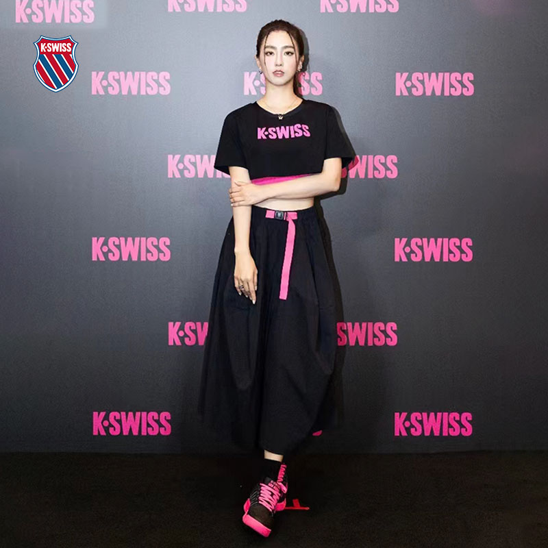 KSWISS Re-Born Black Pink澳门限定款板鞋满贯鞋
