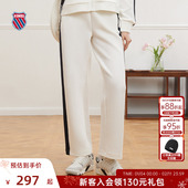 女 春季 百搭微弹时尚 KSWISS盖世威运动裤 潮流休闲针织长裤 199898