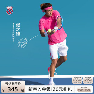 运动短袖 KSWISS盖世威T恤男夏季 专业网球服1011186 张之臻同款