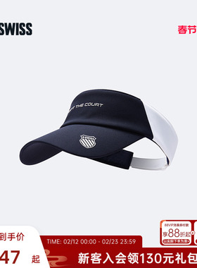 KSWISS盖世威帽子男女同款 新款 经典潮流运动空顶帽KC7533UFCV01