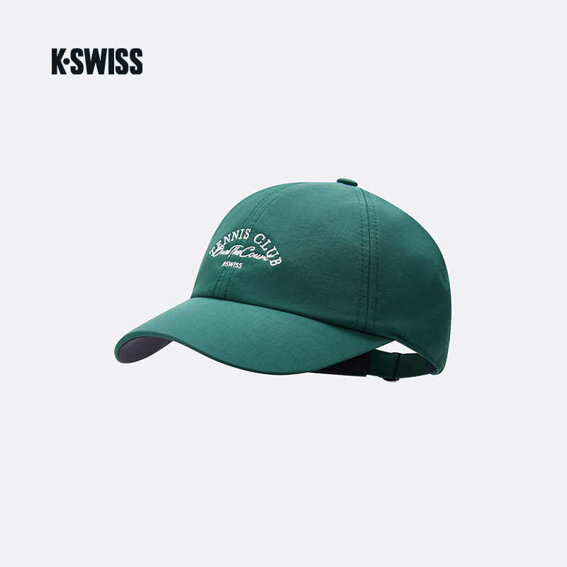 KSWISS盖世威帽子女 新款时尚百搭简约透气棒球帽KC7533WCCB03