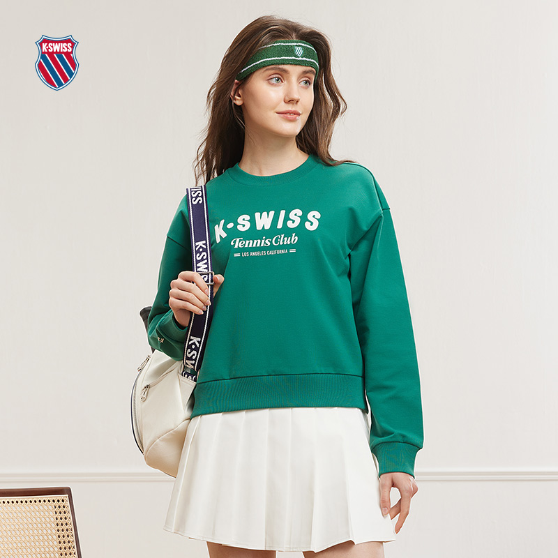 KSWISS盖世威卫衣女百搭休闲上衣
