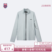 KSWISS盖世威外套男春季 百搭立领针织网球保暖运动上衣109977 时尚