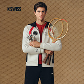 KSWISS盖世威外套男女同款 百搭休闲简约针织网球服1011480 新款