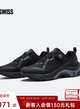 KSWISS盖世威鞋女 25冬季新款时尚潮流舒适经典加绒运动跑鞋9367