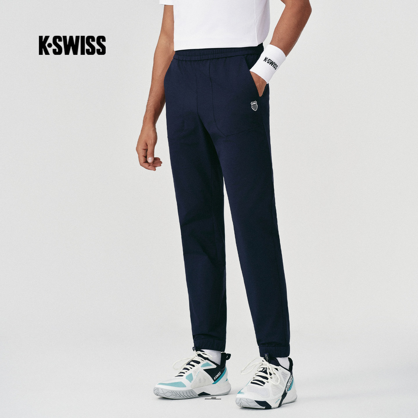 KSWISS盖世威运动裤男 26年春季新款休闲经典时尚运动长裤1013393