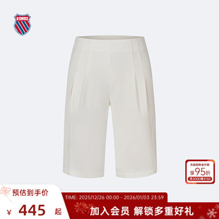 休闲梭织五分裤 KSWISS盖世威运动裤 百搭经典 时尚 1910775 女秋季