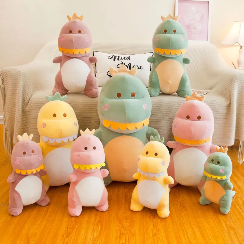 可爱霸王龙毛绒公仔抱枕礼物