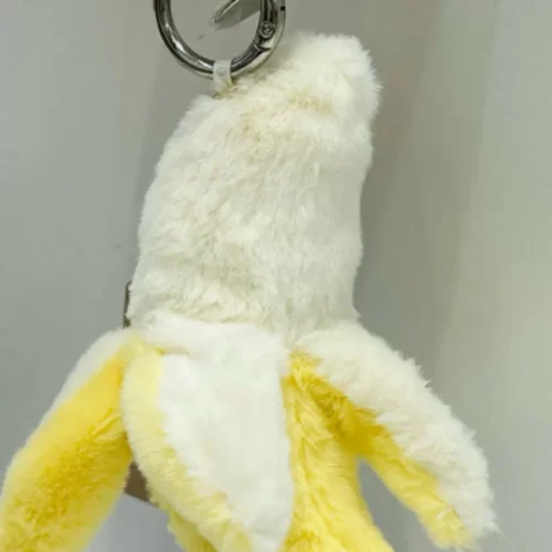调皮小香蕉毛绒钥匙扣挂件礼物