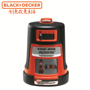 百得 BLACK&DECKER 正品 自动调平环绕十字垂直激光水平仪BD