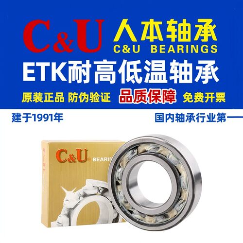 人本ETK耐高温轴承6312