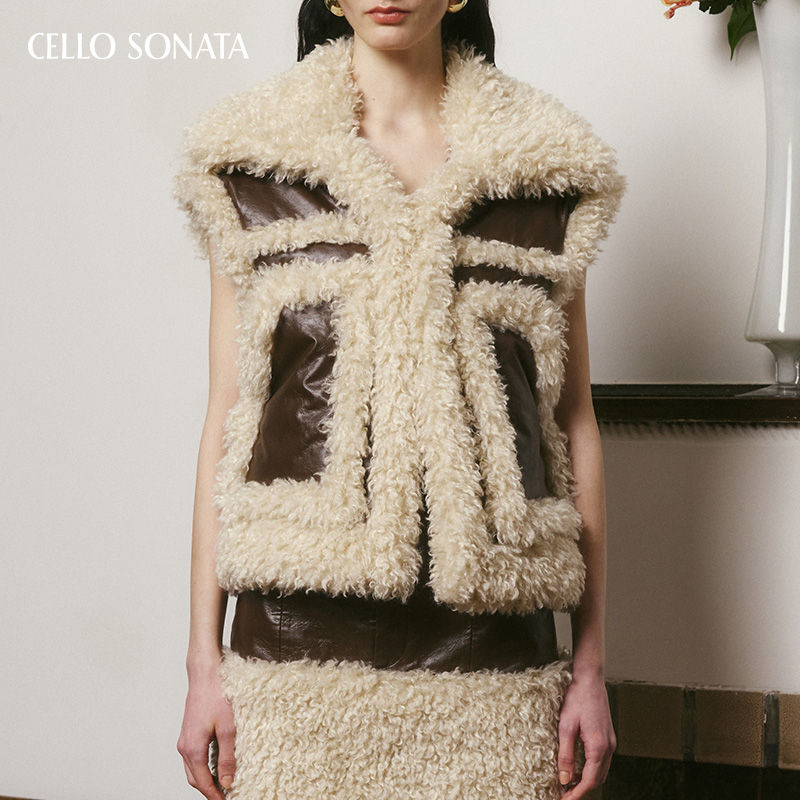 cellosonata拼毛皮马甲