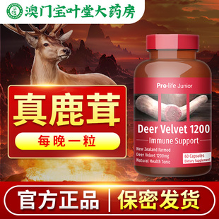 宝叶堂鹿茸可搭鹿鞭人参含黄精牡蛎番茄红素保健滋补营养直邮