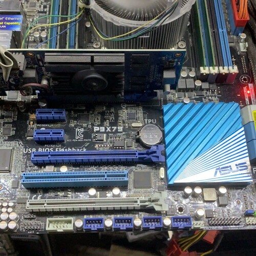 议价拆机华硕P9X79主板+i7-3930k CPU+2条2G单