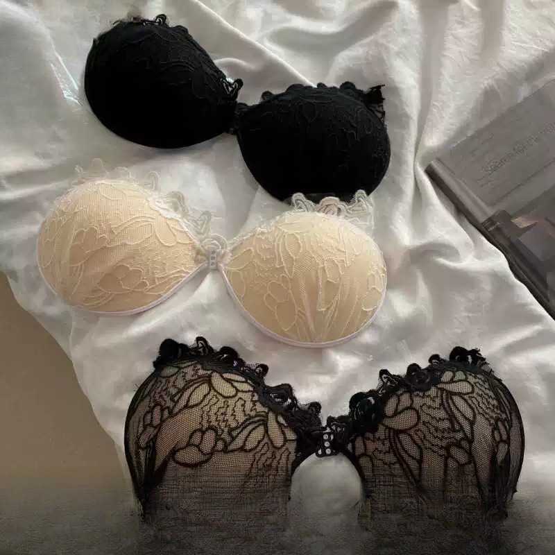 胸贴女婚纱专用蕾丝硅胶隐形加厚