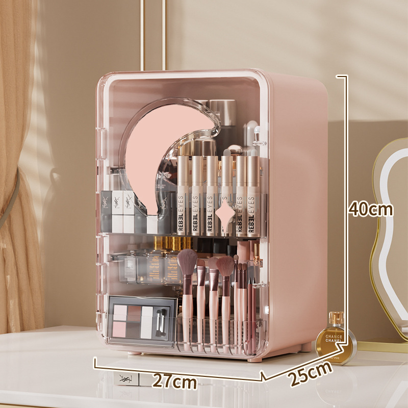 轻奢化妆品收纳盒桌面口红盒