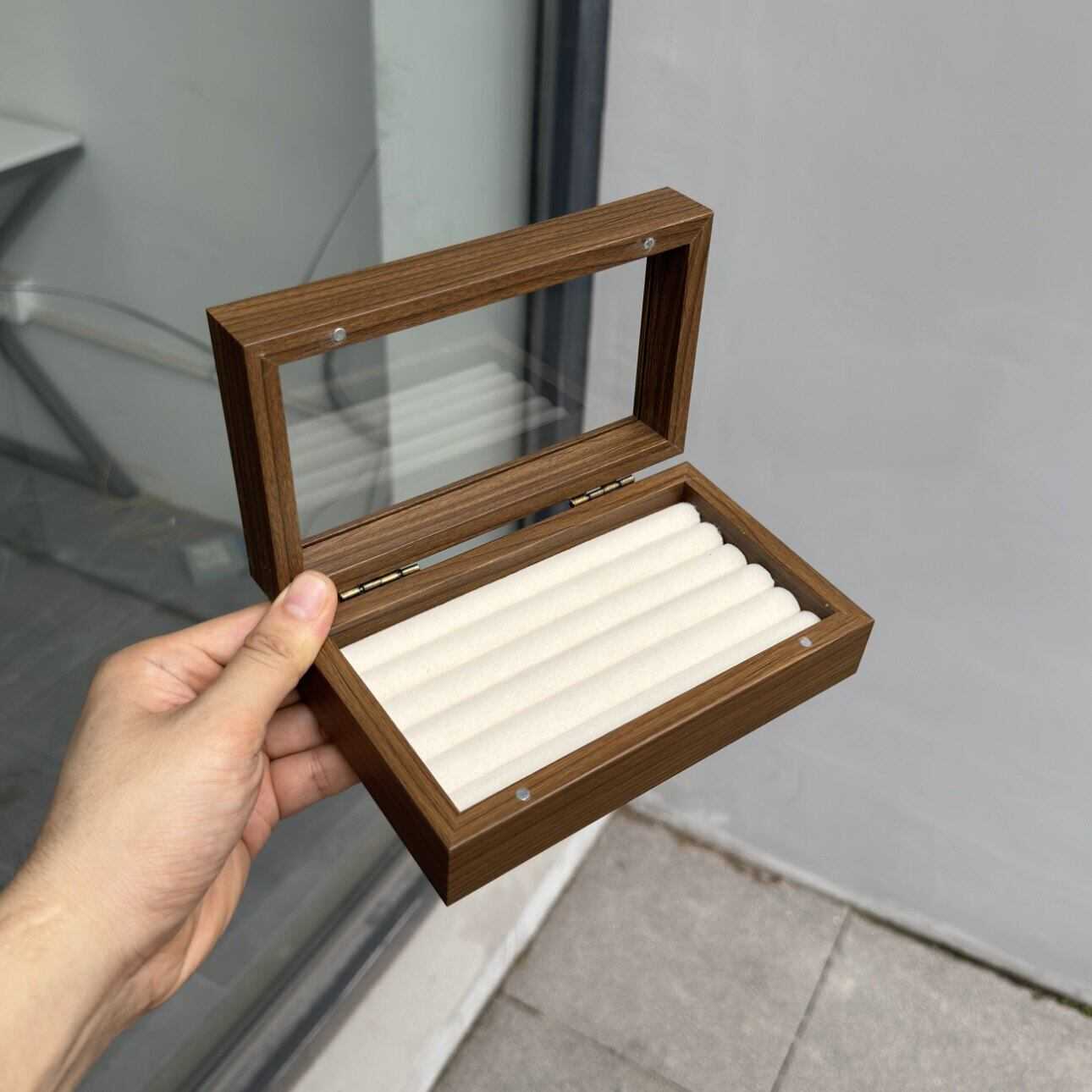 耳针戒指收纳盒旅行可携式耳饰品