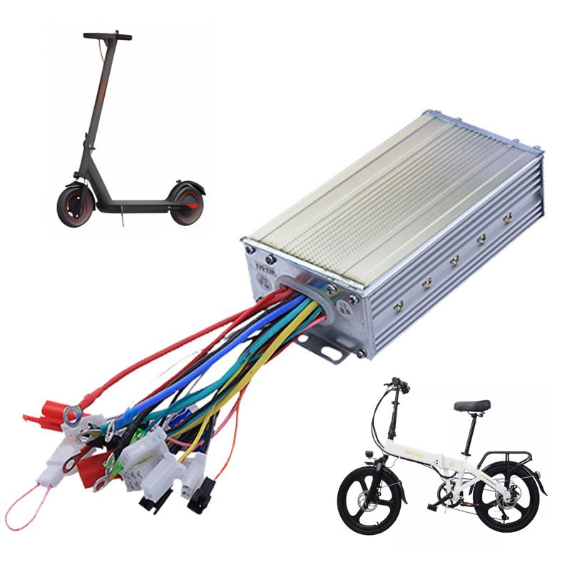 锂电专用控制器代驾车折叠车三模正弦波36-48V250W350W自学习