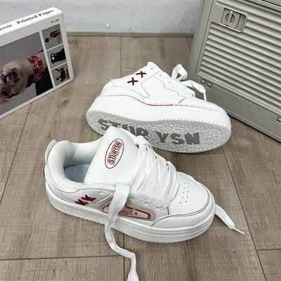 港风小众设计感星星板鞋