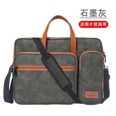 适用于小米笔记本电脑包16英寸手提包Pro14红米redmi轻薄本book 16平板pad SE11单肩12.1寸6SPro12.4斜挎13.3