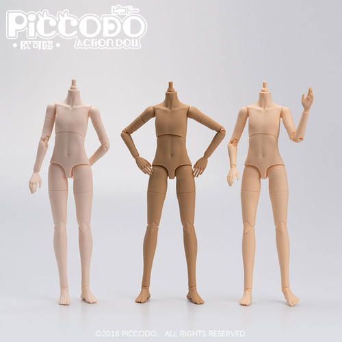 Piccodo现货原创正版素体body20可动人偶bjd娃娃ob22GSCob24