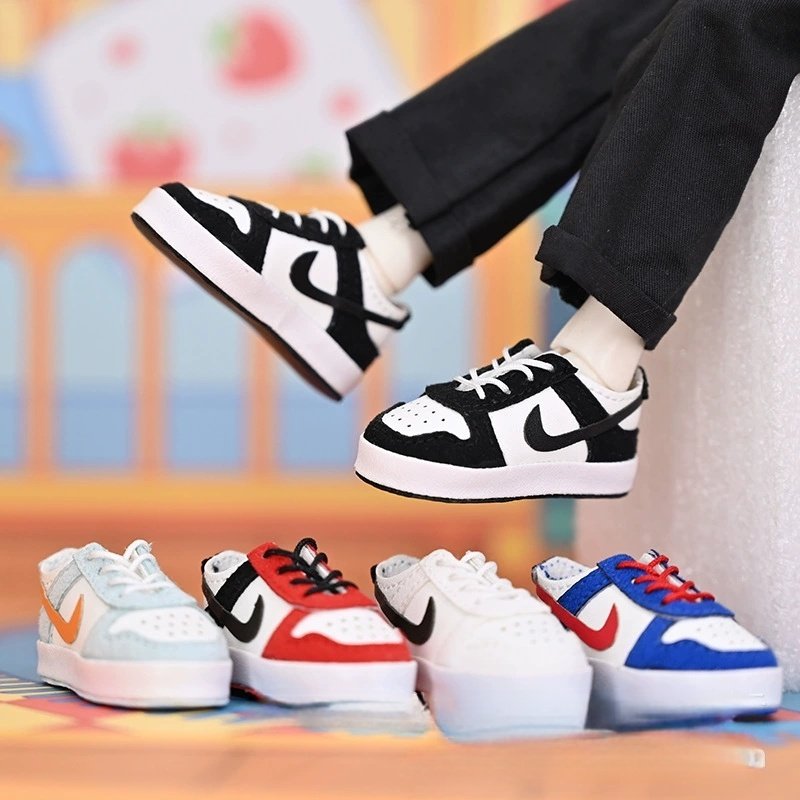 BJD娃鞋 运动鞋 休闲鞋多色  ob11 12分娃娃 p9 ymy素体可穿鞋子