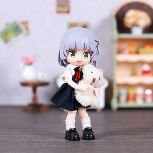 ob11娃衣学院风校服裙子12分bjd娃衣gsc娃衣p10粘土人衣服p9娃衣