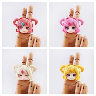 ob11通用头壳GSC粘土替换发型人可爱12分bjd娃头Ymy替换P9 body9