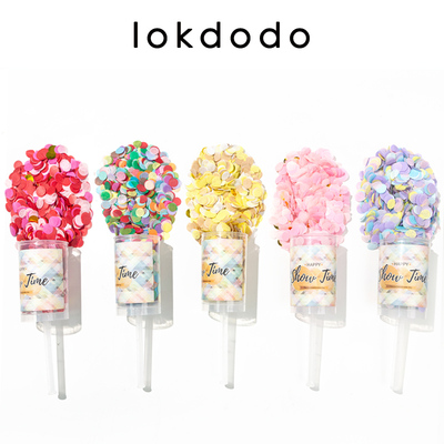 手持纸屑礼花筒礼炮五彩纸屑