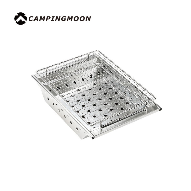 柯曼一单元IGT桌碳烤架双层隔热柴火炉 露营桌拓展烧烤日式炉端烧