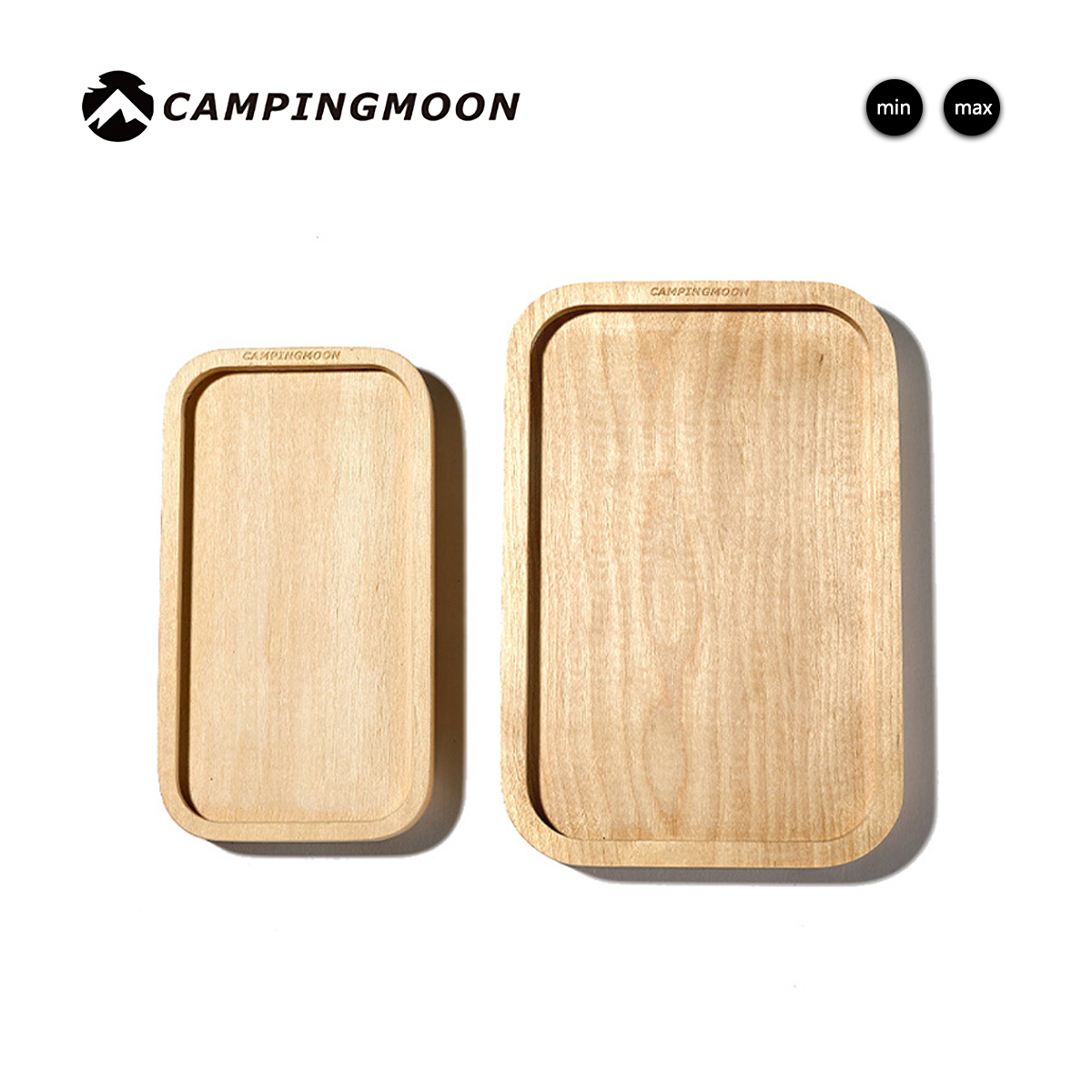 柯曼YM-2013饭盒户外露营饭盒专用菜板竹砧板案板切菜板餐盘托盘