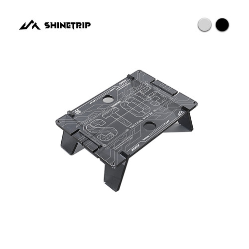 ShineTrip山趣户外亚克力折叠桌轻量化igt单元板多功能便携拼接桌